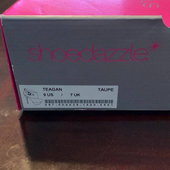 Taupe Booties by Shoedazzle. - Picture 4 of 5